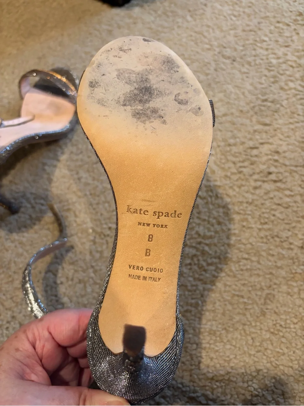 kate spade glitter ankle